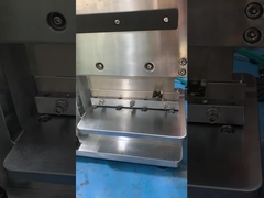 Πνευματικός αποσυσκευαστής PCB με στερεό σιδερένιο πλαίσιο και 2 κοφτερές γραμμικές λεπίδες