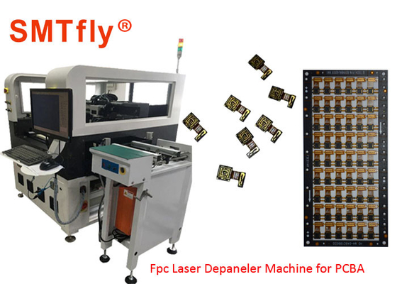 Υψηλός διαχωριστής λέιζερ PCB FPC με το UV κεφάλι λέιζερ για τη γραμμή παραγωγής συνελεύσεων PCB SMT