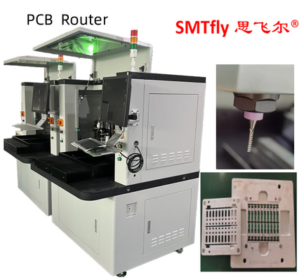 αυτόματος δρομολογητής PCB Depaneling 220V 4.2KW με τα παράθυρα 7 σύστημα