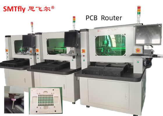Μηχανή κατασκευής PCB/μηχανή δρομολογητών PCB Depaneling με την ακρίβεια 0.01mm