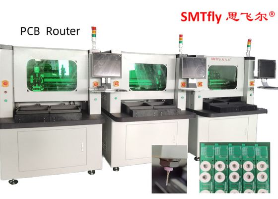 αυτόματος δρομολογητής PCB Depaneling 220V 4.2KW με τα παράθυρα 7 σύστημα