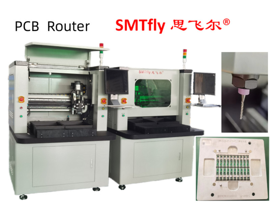 Μηχανή PCB Router 150W 3,5mm παχιά Cnc Τρίχωσης