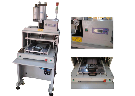 Μηχανή τρύπησης FPC/PCB με μεγάλη οθόνη LCD και ανθεκτικό πλαισίωμα