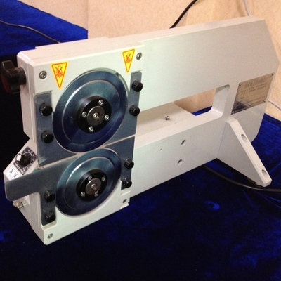 Διαχωριστής PCB Μαχίνα Μηχανοκίνητος V-Groove PCB Depaneler με κυκλικές λεπίδες