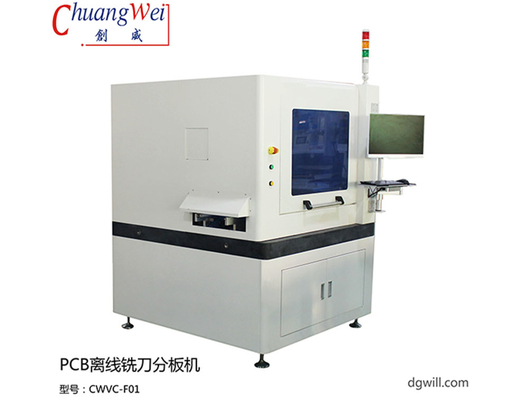 Μηχανή Inline PCB Router CNC Spindle Τυποποιημένο κύκλωμα 0.5mm πάχος