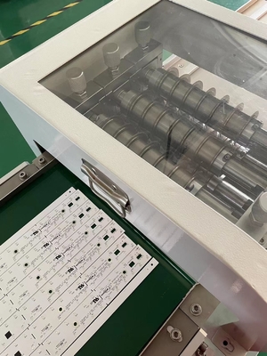 Μηχανή αποκόλλησης PCB με υψηλής ταχύτητας ξύλα χάλυβα και γραμμή μεταφοράς ζώνης
