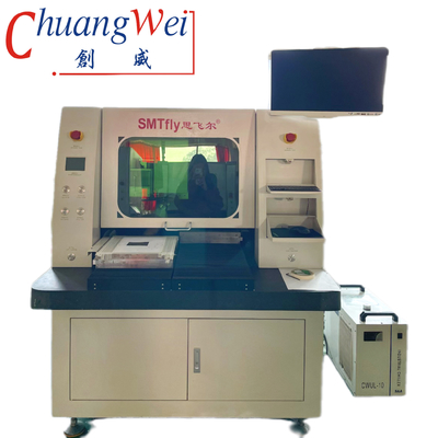 Εκτός σύνδεσης Laser PCB Depaneling Separator 0,02 ακρίβεια 335mm