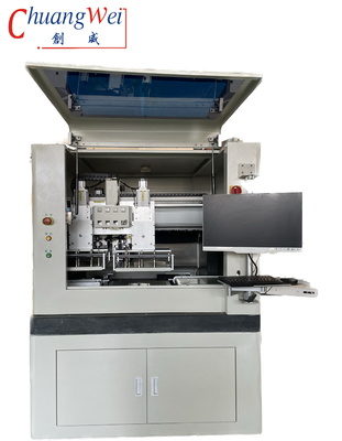 Σε γραμμή PCB Router Machine 0,5mm πάχος CNC Τυποποιημένο κύκλωμα