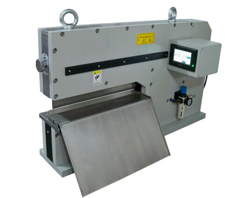 Μηχανή κοπής PCB V-Cut 450mm PCBA, FR4, LED linght bar, Alum board
