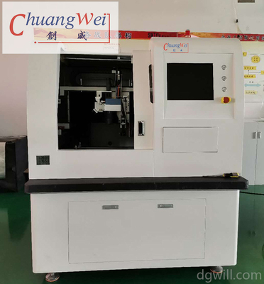 Μηχανή Inline Laser PCB Depaneling με 355nm Laser Wavelength προσαρμοσμένη