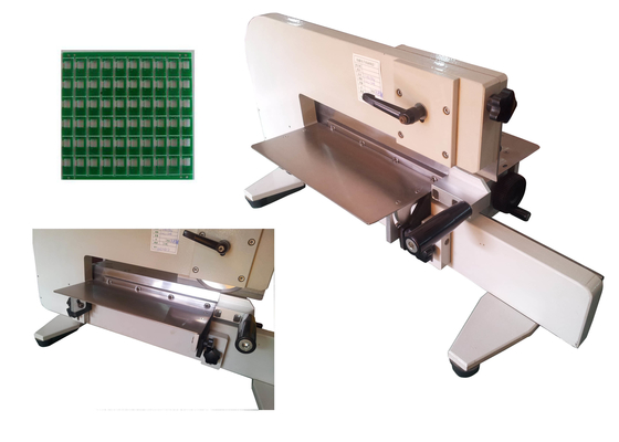 Μηχανή διαχωρισμού PCB από χάλυβα με κινητήρα Κόψιμο 330mm Fr4