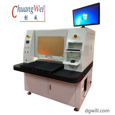 15W Laser PCB Depaneling Machine Διπλό Πίνακα Στερεό Κράτος UV Laser Machine εκτός σύνδεσης