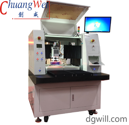 15W Laser PCB Depaneling Machine Διπλό Πίνακα Στερεό Κράτος UV Laser Machine εκτός σύνδεσης