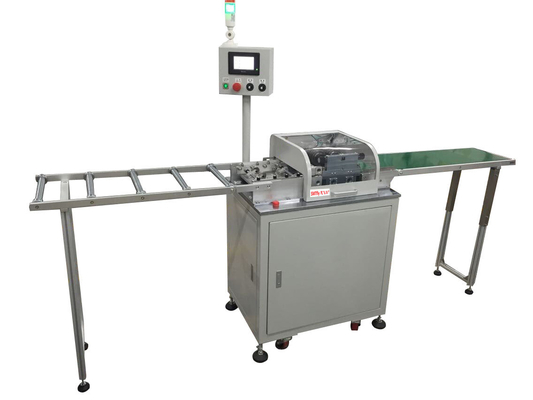400mm/s PCB Depanelizer με υψηλής ταχύτητας ατσάλινες λεπίδες και γραμμή μεταφοράς ζώνης