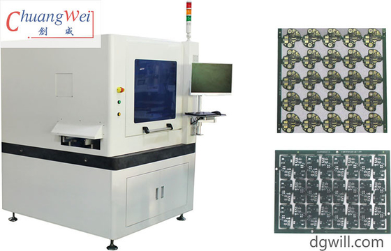 2 Πίνακας PCB Router Machine 0,5mm πάχος CNC εκτυπωμένο κύκλωμα Inline