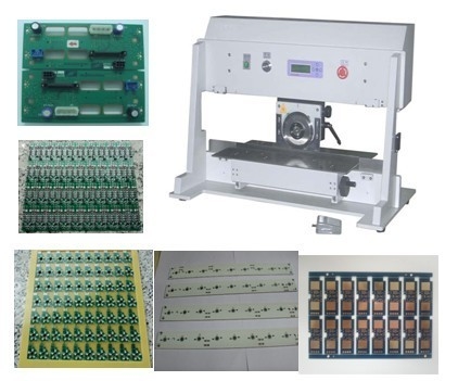 Μηχανή διαχωρισμού PCB διαρθρωτικής ακρίβειας Αυτοματοποιημένος μηχανοκίνητος τύπου με έλεγχο προγράμματος LCD