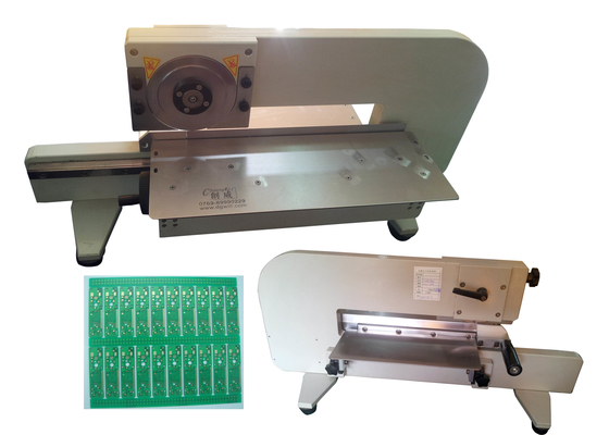 Εύκολη στη λειτουργία μηχανή διαχωρισμού PCB κινητοποιημένη κοπή FR4 χέρι σπρώξιμο 330mm
