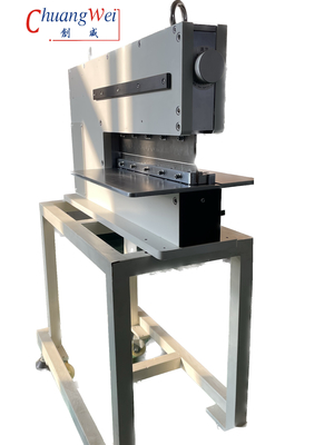 Μεγάλης χωρητικότητας Pneumatic V-Groove Pcb Cutting Machine SMTfly-480J με μετρητή χωρητικότητας