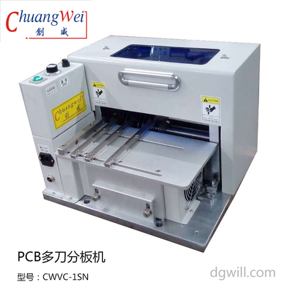 3.5Mm 110V παχύ Depanelization Β κόβουν το διαχωριστή PCB 9 ζευγάρια των λεπίδων