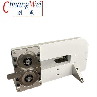 Μηχανή διαχωρισμού PCB 400mm/s 330mm Στρογγυλές λεπίδες για πλάκες αλουμινίου