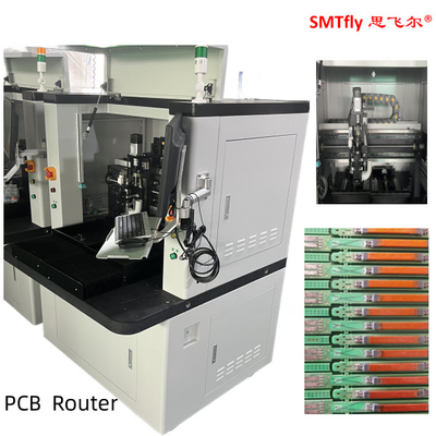 Μηχανή αποσύνδεσης διαδίκτυου Pcb Offline 0.01mm Positioning Circuit Board Maker Machine