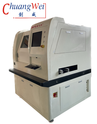 Υψηλής ευελιξίας Inline Laser PCB Depaneling Machine για διαφορετικά υποστρώματα