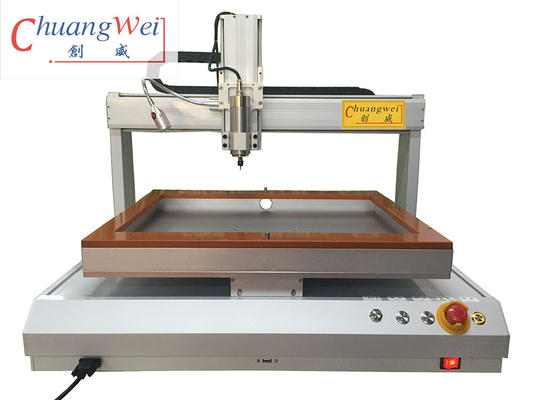 Μεγάλη ακρίβεια και ταχύτητα Desktop PCB Router Machine με ταχύτητα τοποθέτησης 500mm/s