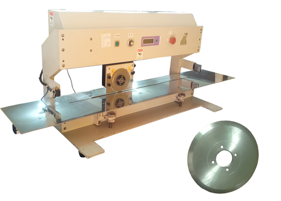 Μηχανή διαχωρισμού PCB μήκους 600 mm με σύνολο λεπίδων βαθμονόμησης