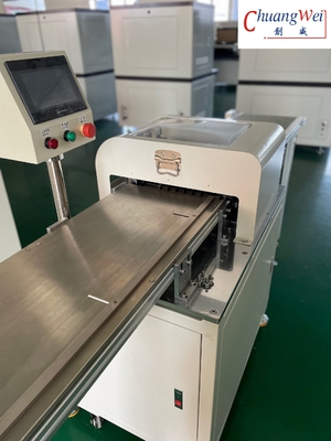 Μηχανή αποεπικάλυψης PCB 9 πλακών 400 mm/S, Μηχανή κοπής PCB V