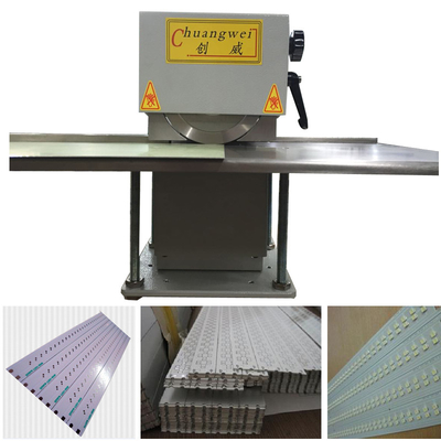 Πίνακας PCB Depanelizer Για PCB Συνέλευση Pre Scoring V Κόψτε PCB διαχωριστικό μηχανή