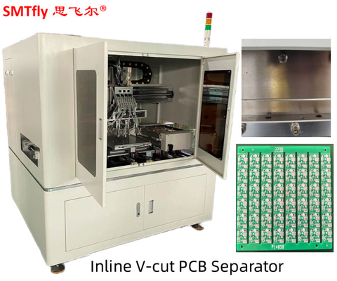 Προχωρημένη Πνευματική Μηχανή Κόψιμο PCB V για ακρίβεια και ασφάλεια στην απομόνωση PCB SMTfly-330