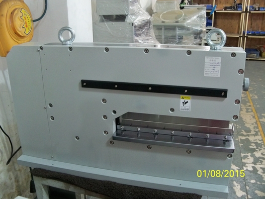 Ρυθμιζόμενο διαχωρισμό PCB V κοπή μηχανή για διαφορετικά πάχους PCB και συστατικά