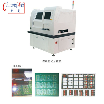 Υψηλής απόδοσης 355nm Laser PCB Depaneling Machine για διάφορα υποστρώματα και υλικά