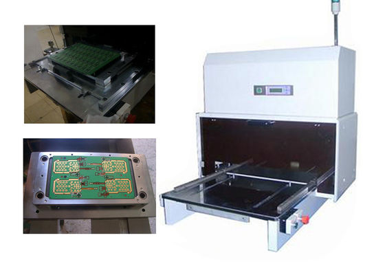 CNC επίδειξης 0.08MM παχιά LCD πνευματικά Punching PCB μηχανή