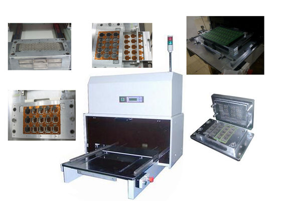 CNC επίδειξης 0.08MM παχιά LCD πνευματικά Punching PCB μηχανή