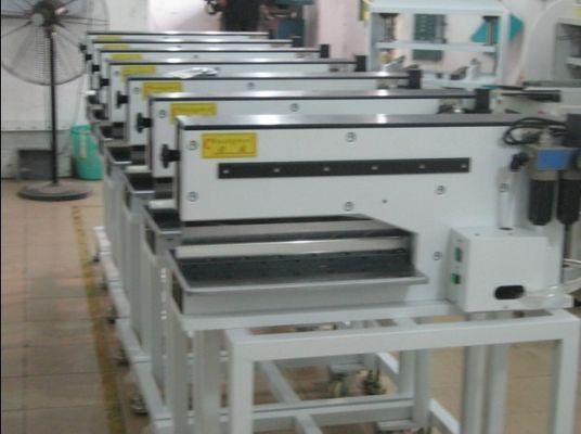 Πνευματικά Drive μηχανή διαχωριστών PCB με δύο γραμμικές λεπίδες