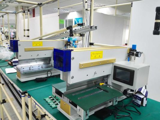 Προστασία 110V 220V κωδικού πρόσβασης μηχανών PCB Depaneling VCut