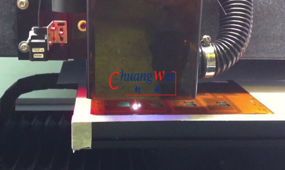 μηχανή PCB Depaneling λέιζερ 18W Optowave 355nm χωρίς πίεση