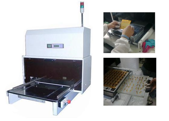 CNC επίδειξης 0.08MM παχιά LCD πνευματικά Punching PCB μηχανή