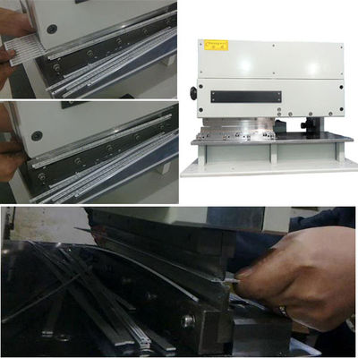 τα PCB Β πινάκων 2.0mm FR4 κόβουν τη μηχανή με δύο αιχμηρές γραμμικές λεπίδες