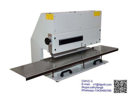 220V 50mm υψηλότερα συστατικά Β κόβουν τον άκαμπτο φραγμό των οδηγήσεων αλουμινίου PCB μηχανών