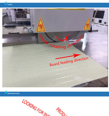 Β PCB Depanelizer προ-αποτελέσματος διαχωριστών αυλακιού MCPCB για το οδηγημένο ανάβοντας εργοστάσιο