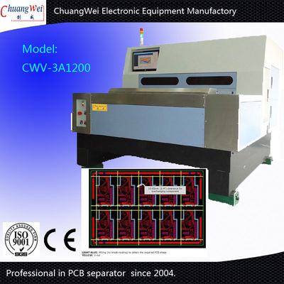 3.0KW μηχανή δρομολογητών PCB Depaneling, μηχανή δρομολόγησης PCB 5kg/Cm2