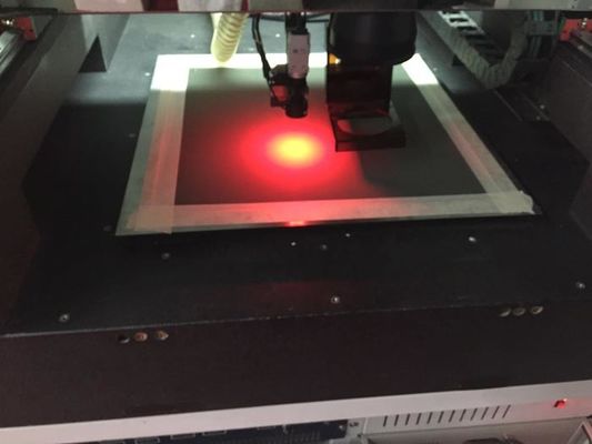 380V ομαλός κόπτης λέιζερ ακρών UV, μηχανή PCB Depaneling λέιζερ 355nm