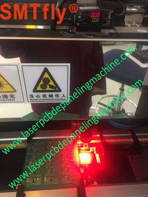 AC220V PCB λέιζερ ακρίβειας περικοπών FR4 λέιζερ που κόβει τη μηχανή Depaneling